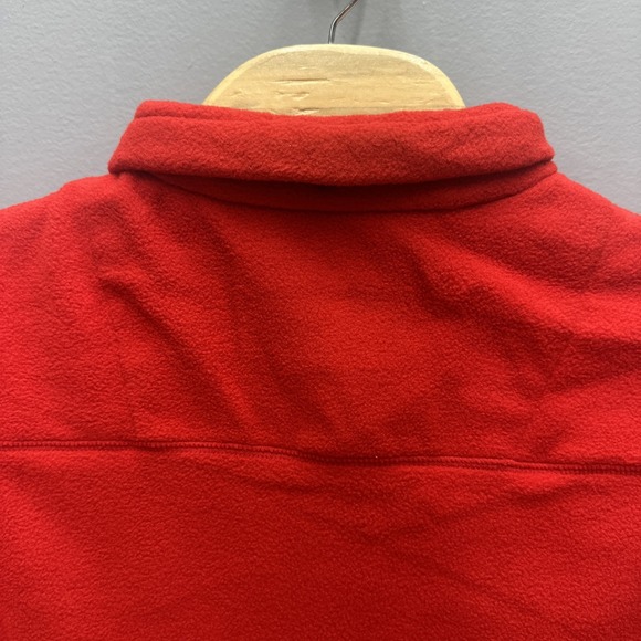 Duluth Trading Co Fleece Jacket Mens L Bright Red Full Zip New in Bag - Picture 12 of 15